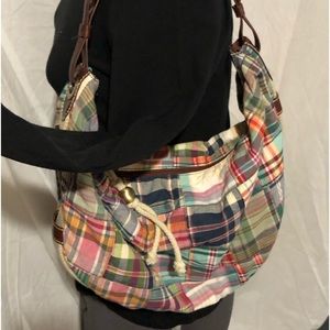 Tommy Hilfinger Patchwork Shoulder Bag